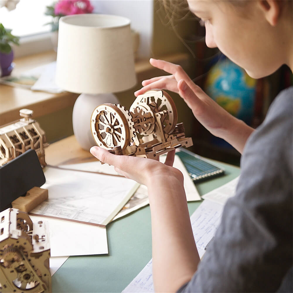 UGears Differential Educational Wooden Kit