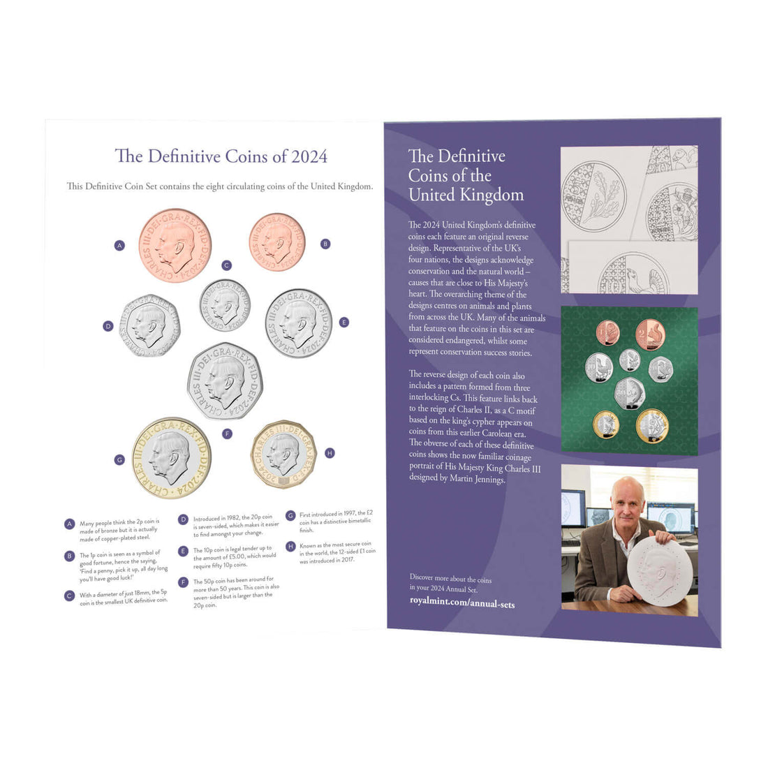 2024 UNITED KINGDOM BRILLIANT UNCIRCULATED DEFINITIVE COIN SET