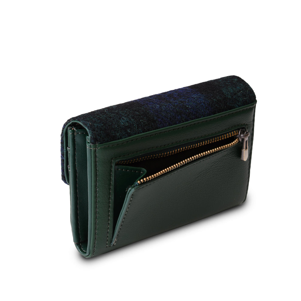 ISLANDER SMALL CLASP PURSE-BLACK WATCH 