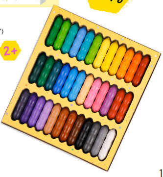 HAPPY PEA POD CRAYONS 36 PACK
