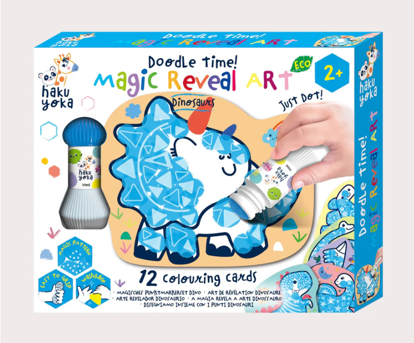 HAKU YOKA MAGIC DOT ART-DINOSAUR