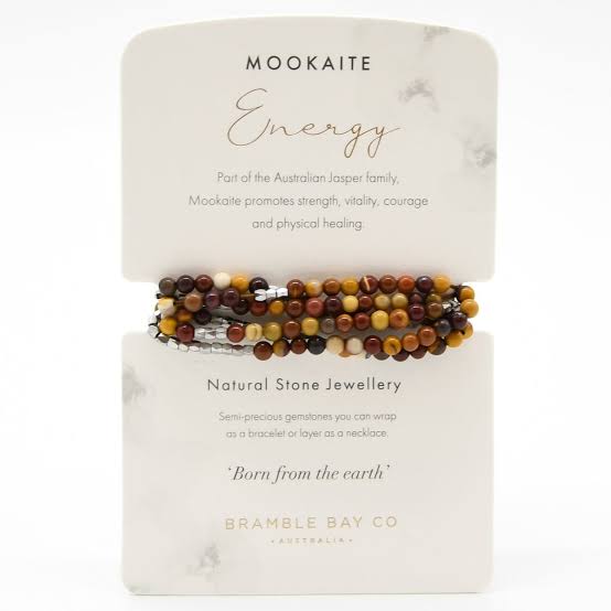 BRAMBLE BAY CO BRACELET-WRAP MOOKATIE ENERGY