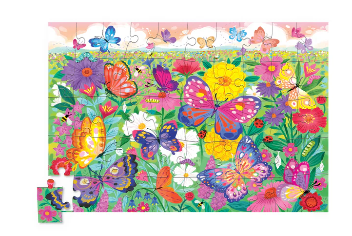 Crocodile Creek Mini Holographic Puzzle Butterflies