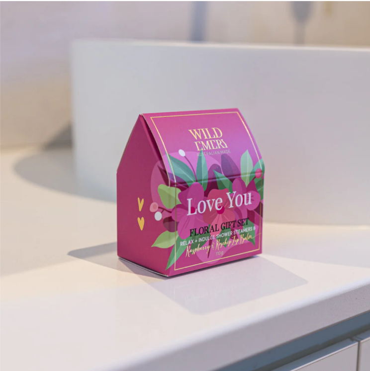 WILD EMERY LOVE YOU-FLORAL MINI GIFT SET 