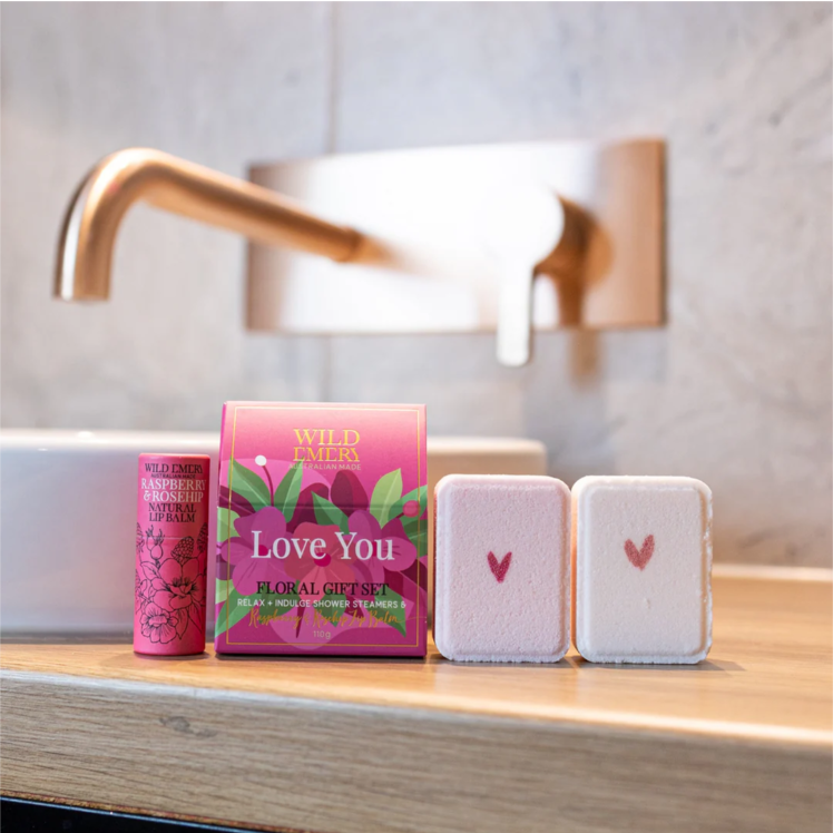 WILD EMERY LOVE YOU-FLORAL MINI GIFT SET 