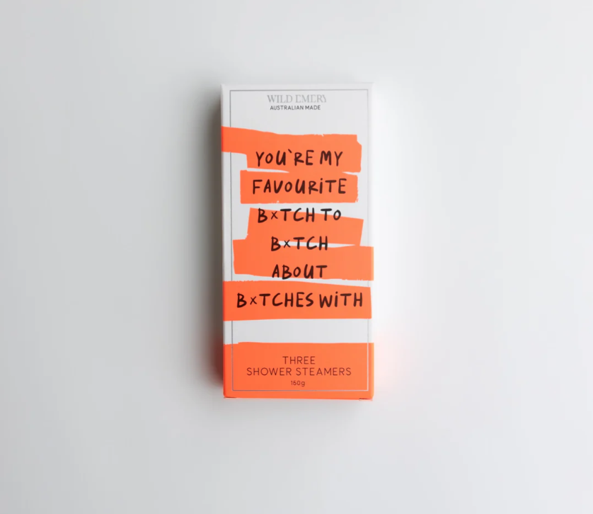 WILD EMERY CHEEKY SHOWER STEAMER 3 PACK-YOU&