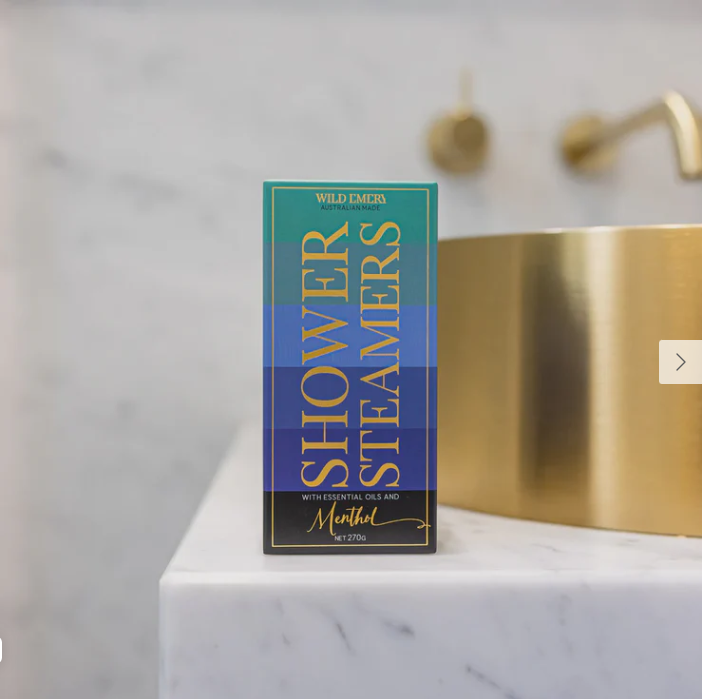 WILD EMERY SHOWER STEAMERS MENTHOL 6 PACK