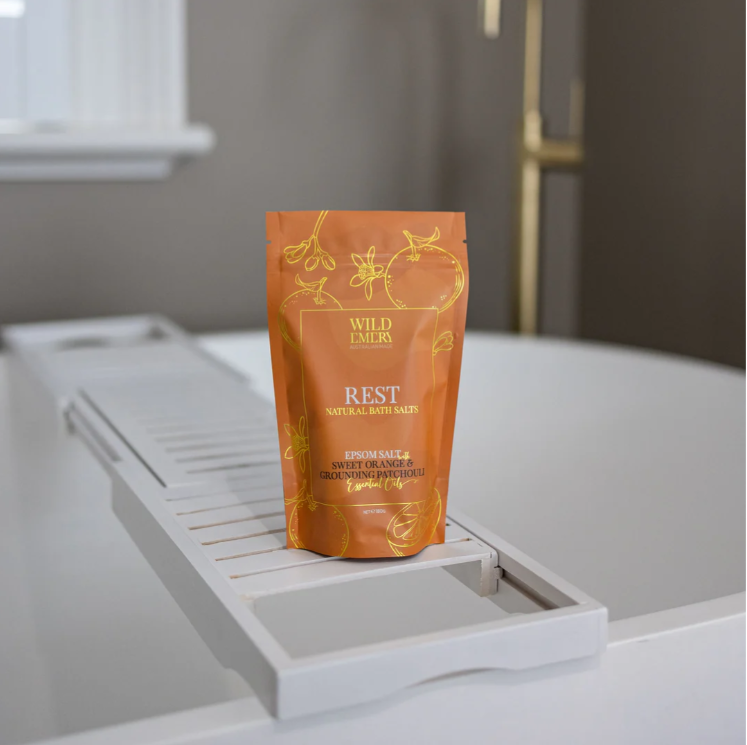 Wild Emery Rest Natural Bath Salts