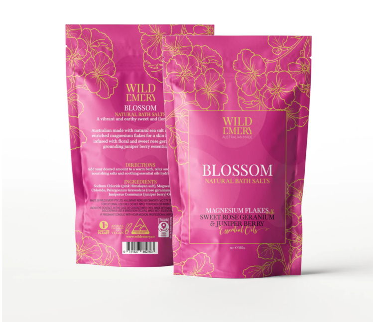 Wild Emery Blossom Natural Bath Salts 