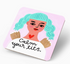 DISRUPTED INDUSTRIES COASTER - CALM YOUR TITS 