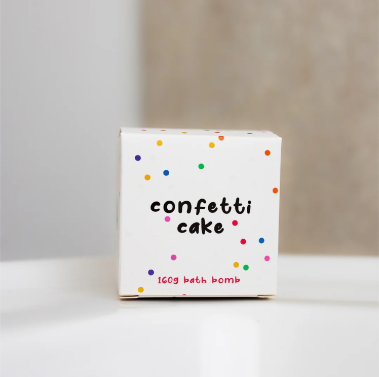 WILD EMERY CONFETTI CAKE CUBE BATH BOMB