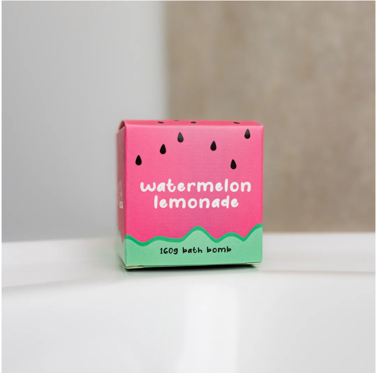 WILD EMERY WATERMELON LEMONADE CUBE BATH BOMB 