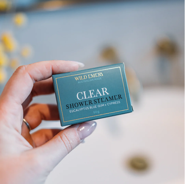 Wild Emery Clear Shower Steamer