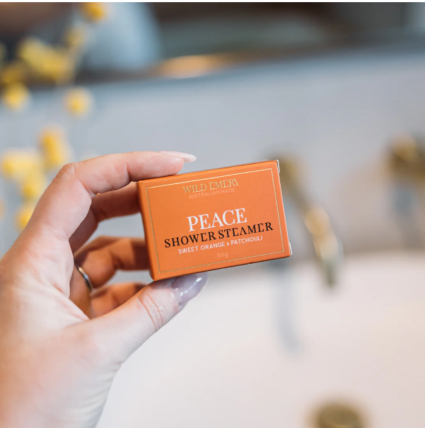 WILD EMERY SHOWER STEAMER PEACE