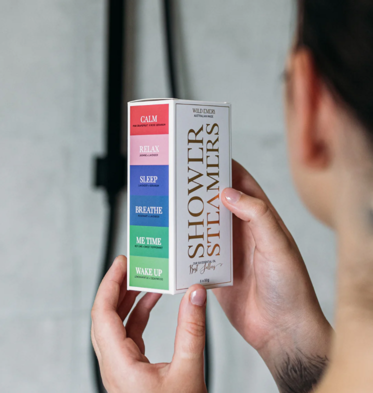 WILD EMERY BEST SELLERS SHOWER STEAMER SET