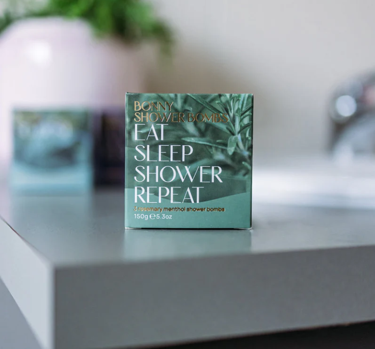 WILD EMERY-BONNY SHOWER BOMB - EAT SLEEP SHOWER REPEAT 