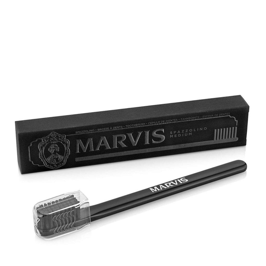 MARVIS BLACK TOOTHBRUSH-MEDIUM