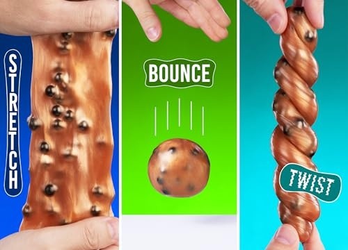 Crazy Aarons 4  Brown Sugar Boba Thinking Putty 90 Grams - Never Dries Out - Sensory Play Putty - Creative Toy for Kids and Adults - Crazy Aarons Thin