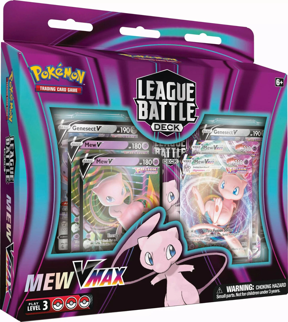 POKEMON TCG: MEW VMAX LEAGUE BATTLE DECK