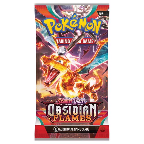 POKEMON TCG SCARLETT &amp; VIOLET OBSIDIAN FLAMES BOOSTER PACK