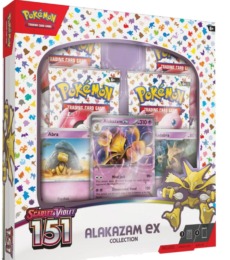 POKEMON TCG SCARLET &amp; VIOLET - 151 COLLECTION - ALAKAZAM EX