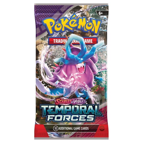 POKEMON TCG SCARLET & VIOLET - TEMPORAL FORCES BOOSTER