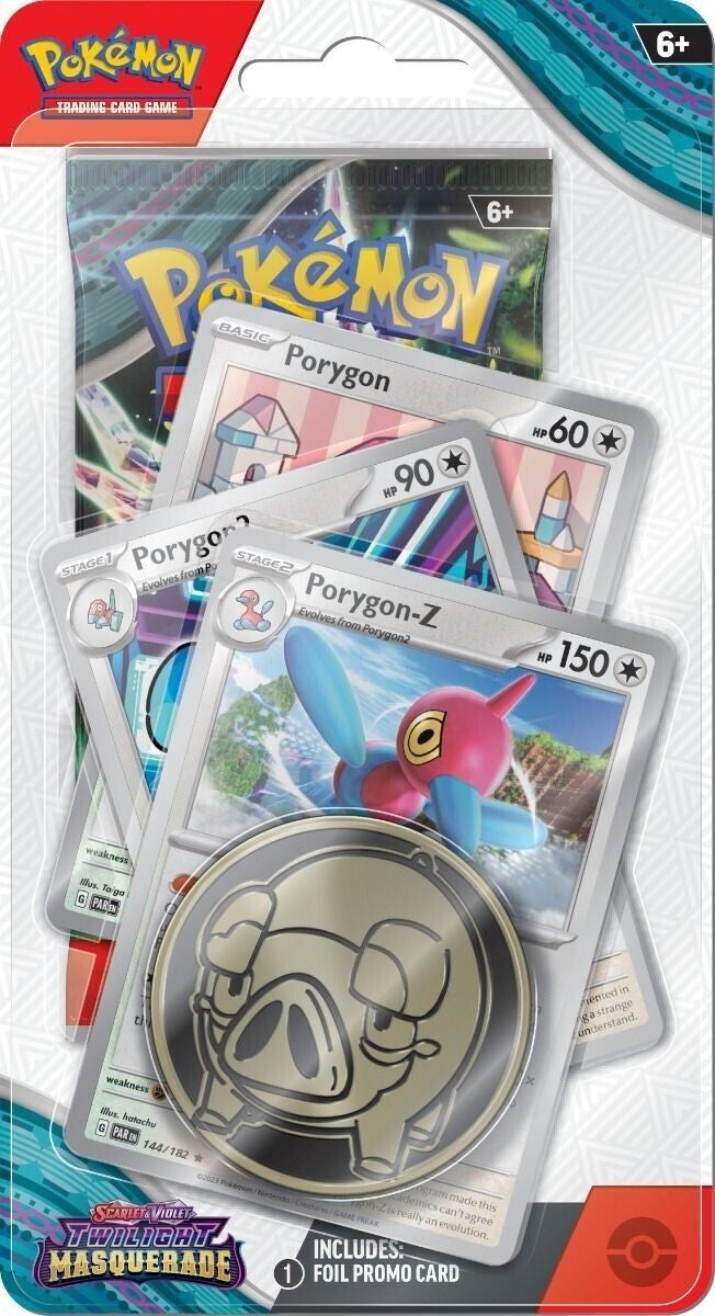 POKEMON TCG SCARLET &amp; VIOLET 6 TWILIGHT MASQUERADE PREMIUM CHECKLANE BLISTER