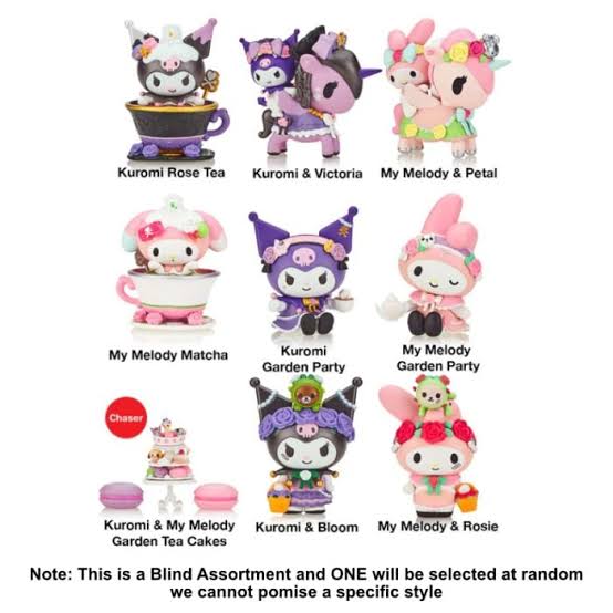 TOKIDOKI KUROMI &amp; MY MELODY GARDEN PARTY 