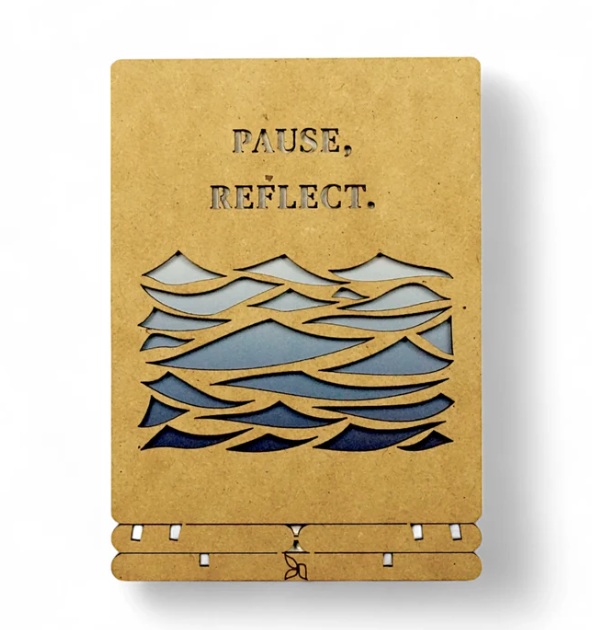 KOMOMI POP-UP ART-PAUSE, REFLECT