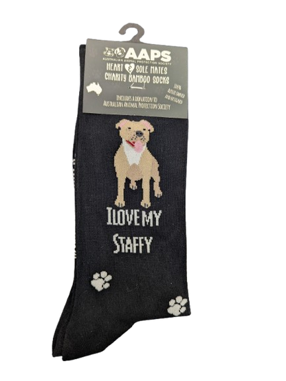 AAPS BAMBOO SOCKS-STAFFY