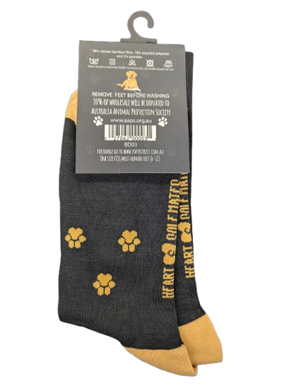 AAPS BAMBOO SOCKS-LABRADOR