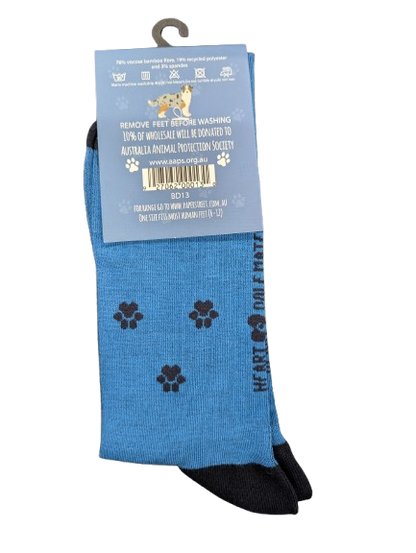 AAPS BAMBOO SOCKS-AUSTRALIAN SHEPHERD