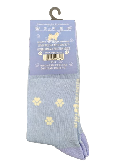 AAPS BAMBOO SOCKS-MALTESE