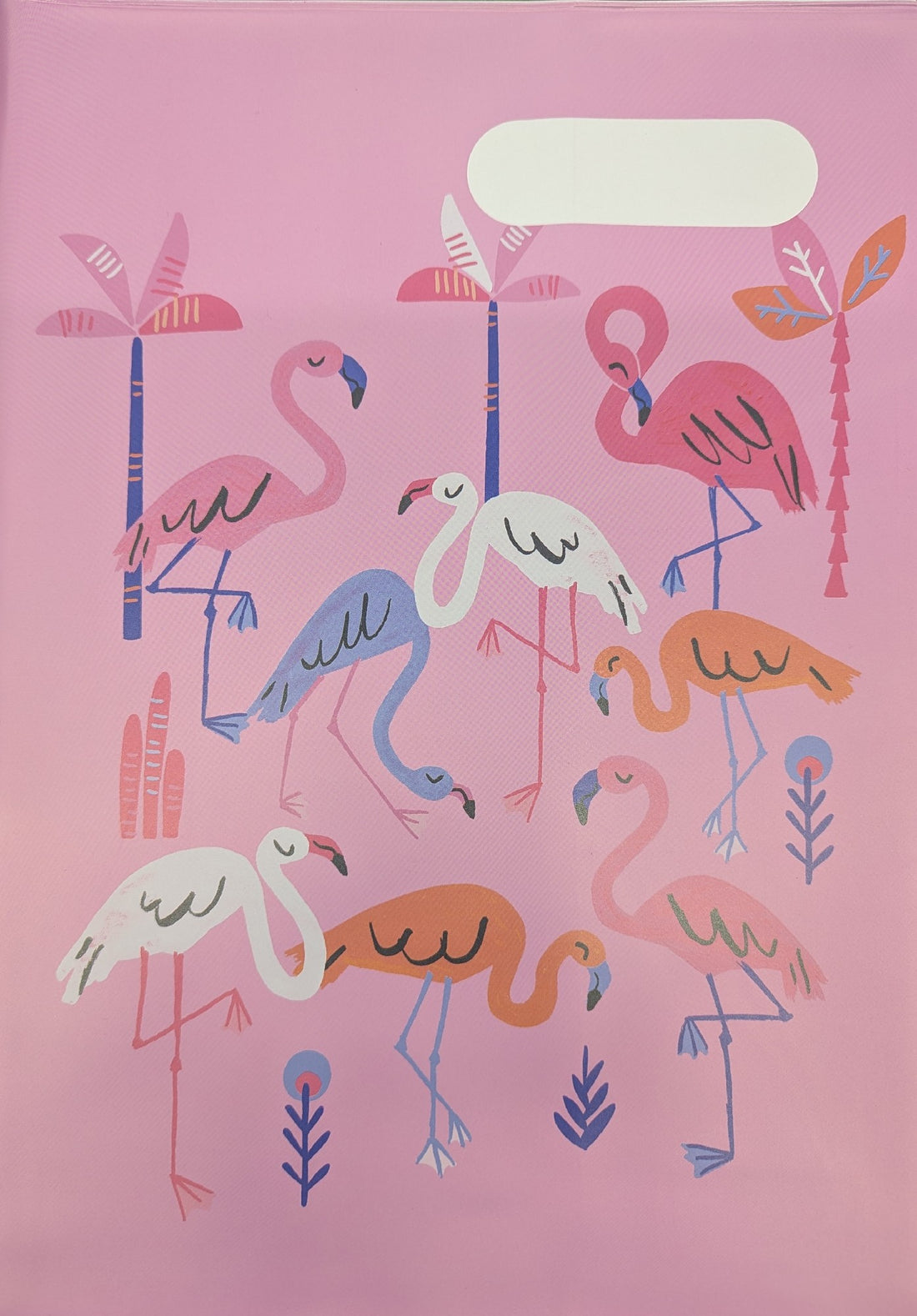 Spencil A4 Book Cover - Flamingo Splash 2