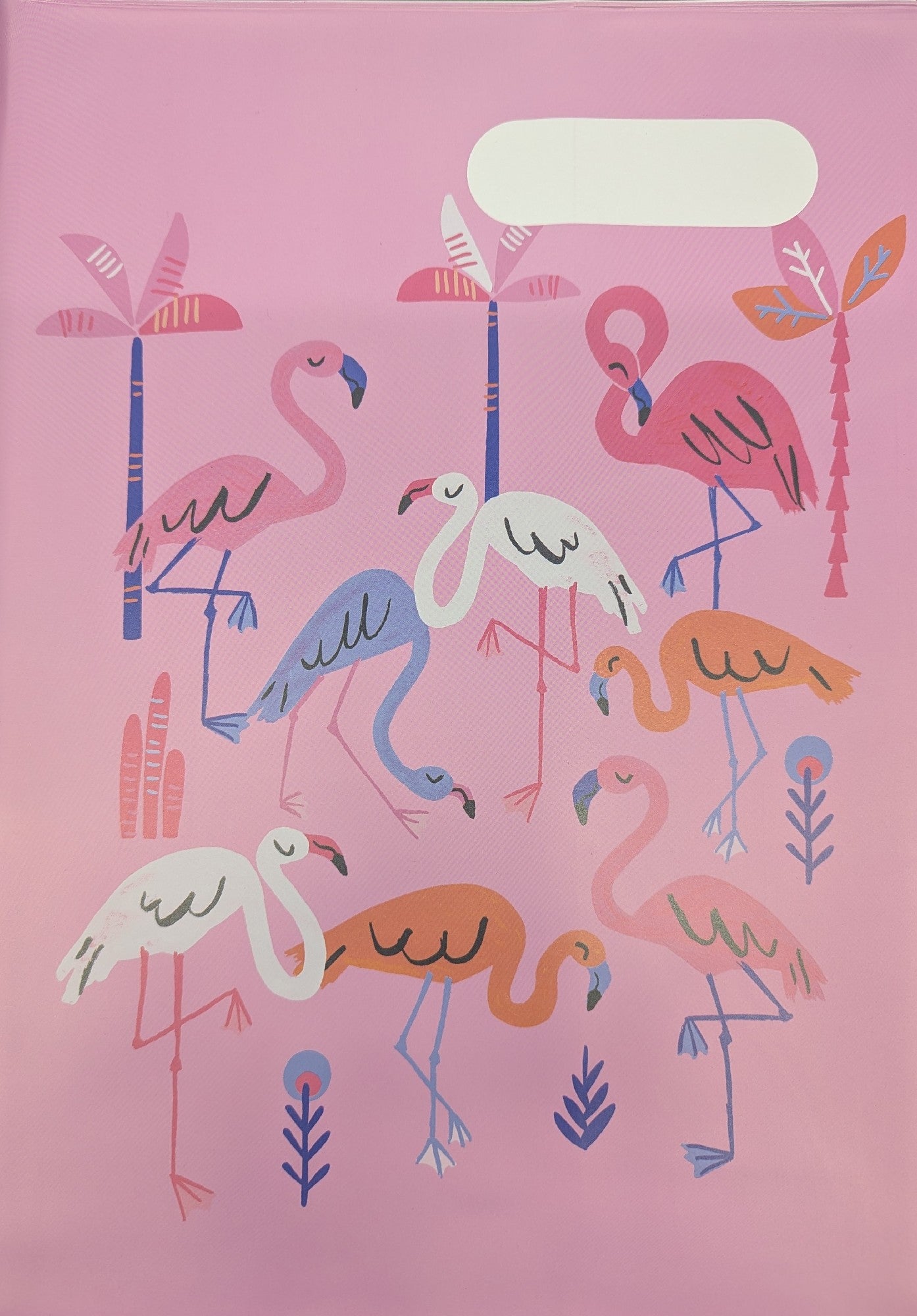 Spencil A4 Book Cover - Flamingo Splash 2