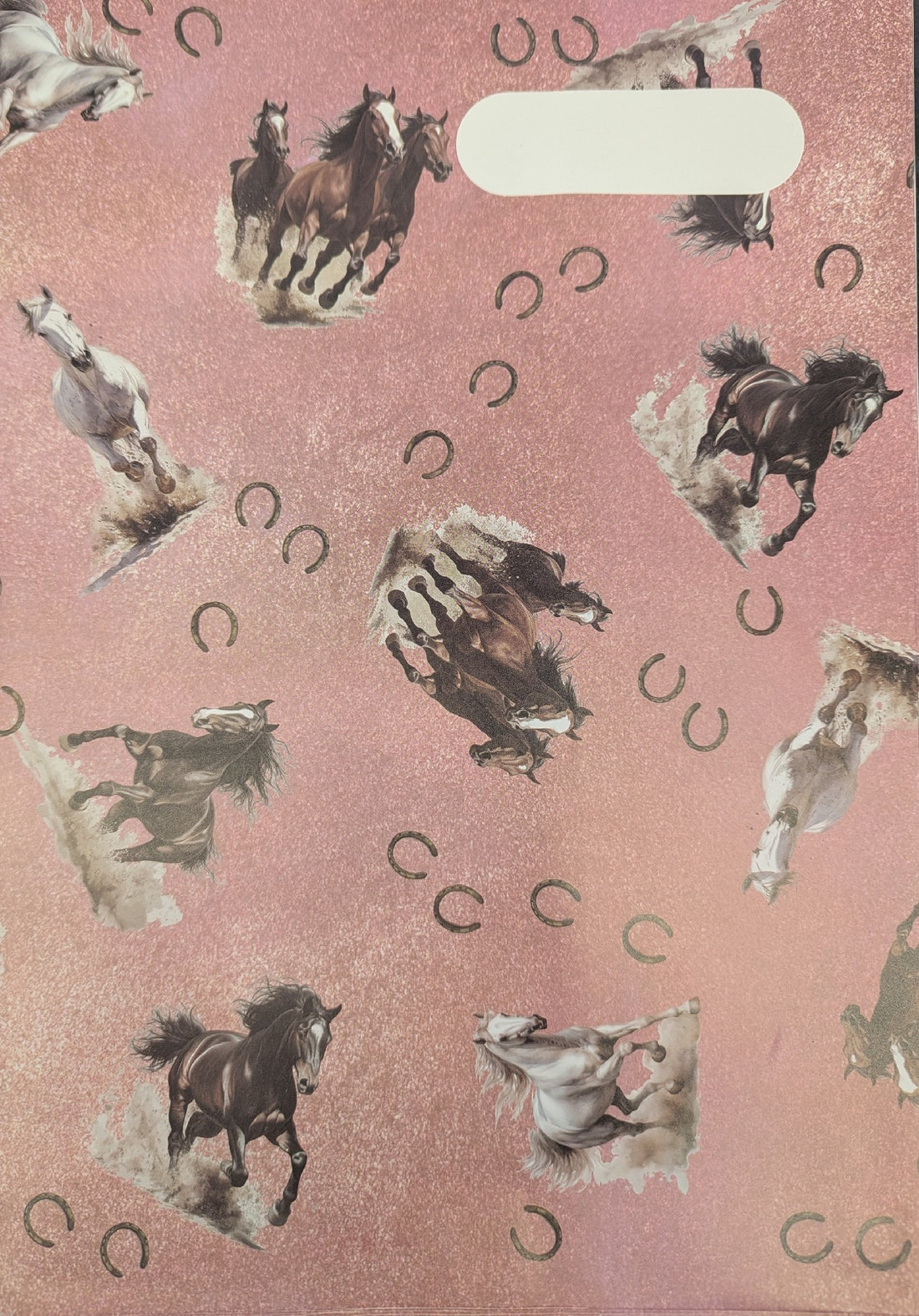 Spencil A4 Book Cover - Wild Horses 2