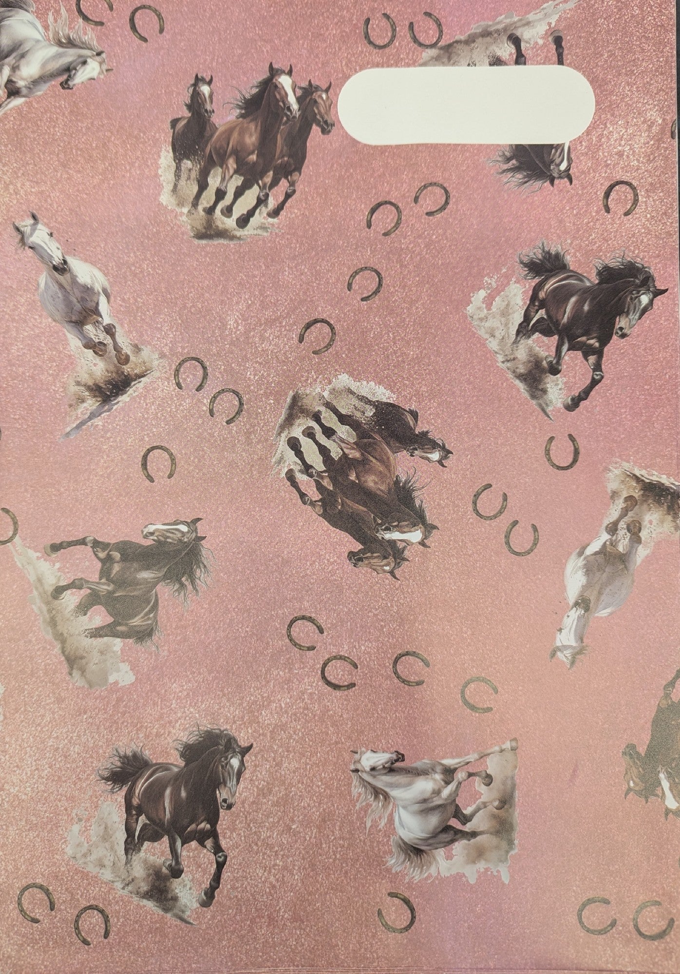 Spencil A4 Book Cover - Wild Horses 2