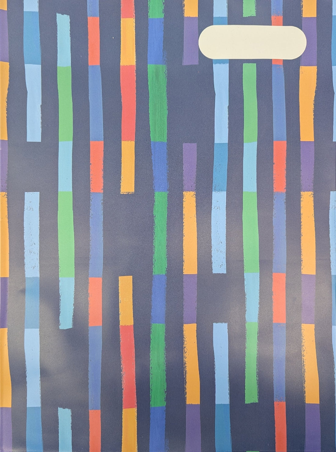 Spencil Scrapbook Cover - Bright Stripes