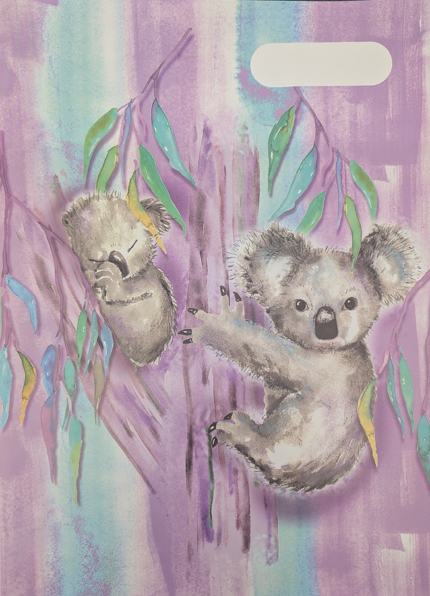 Spencil Scrapbook Cover - Koala Haven