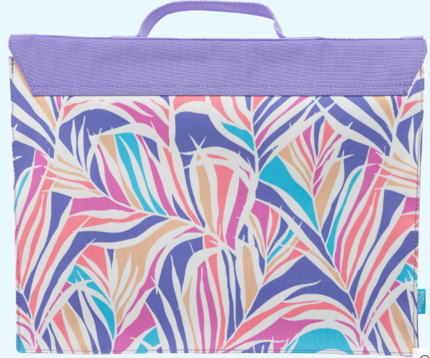 Spencil Library Bag - Paradise Palms