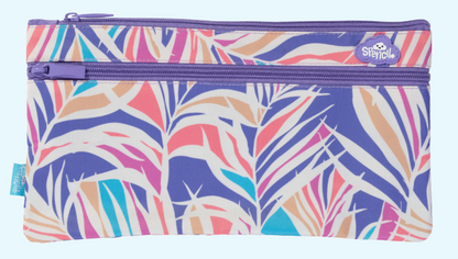 Spencil Twin Zip Pencil Case - Paradise Palms