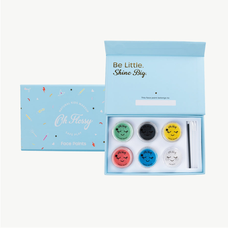 OH FLOSSY WILD WONDERS KIDS FACE PAINT SET