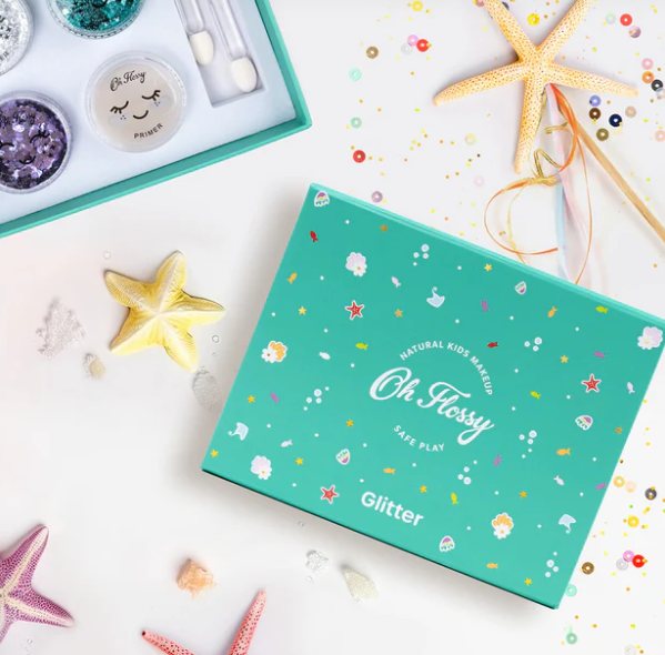 Oh Flossy Kids Under the Sea Glitter Set