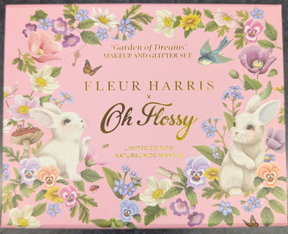Oh Flossy X Fleur Harris - Garden of Dreams Collection Mini Makeup &amp; Glitter Set