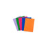 BOOK SLEEVES CONTACT SLIP ON 9X7 SOLID COLOURS PK5