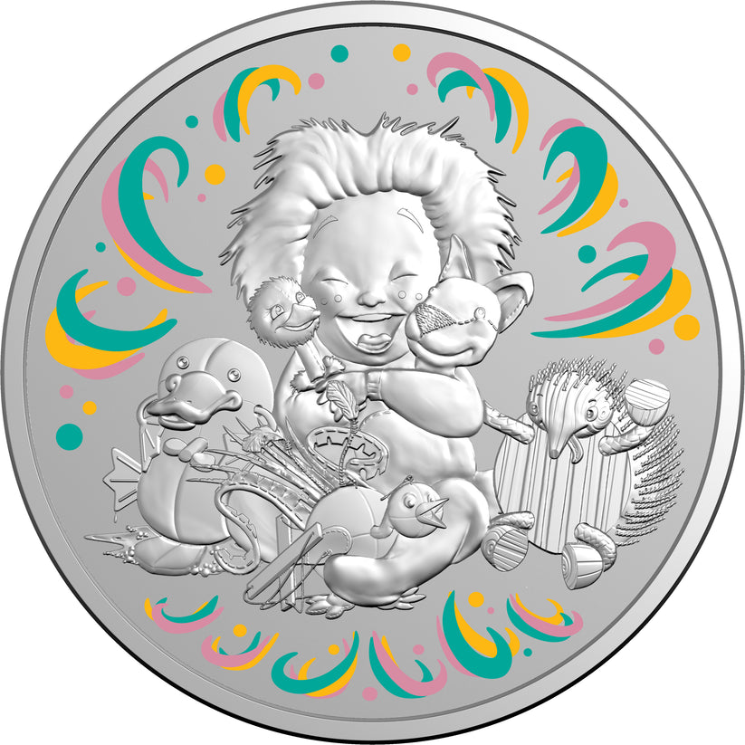 ROYAL AUSTRALIAN MINT COIN PACK 2024 6 COIN BABY UNC SET WITH TOKEN