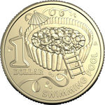 Load image into Gallery viewer, ROYAL AUSTRALIAN MINT 2025 $1 ALBR UNCIRCULATED COIN-SWIMMING POOL
