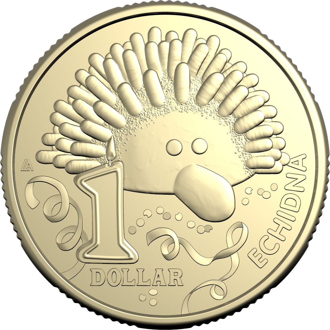 ROYAL AUSTRALIAN MINT 2025 $1 ALBR UNCIRCULATED COIN-ECHIDNA