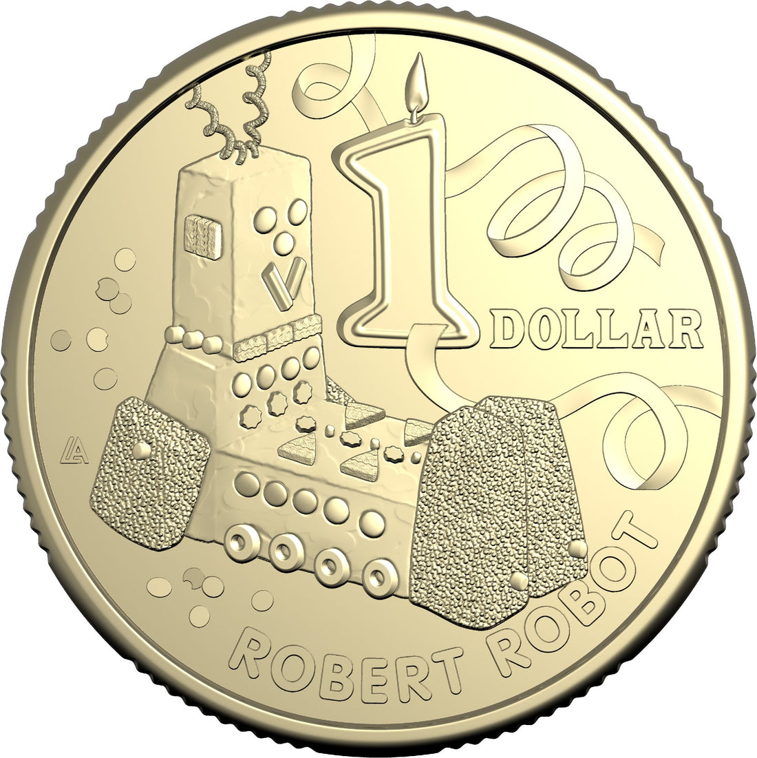 ROYAL AUSTRALIAN MINT 2025 $1 ALBR UNCIRCULATED COIN-ROBERT ROBOT