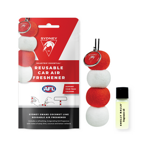 SMELLY BALLS AFL SYDNEY REUSABLE AIR FRESENER 